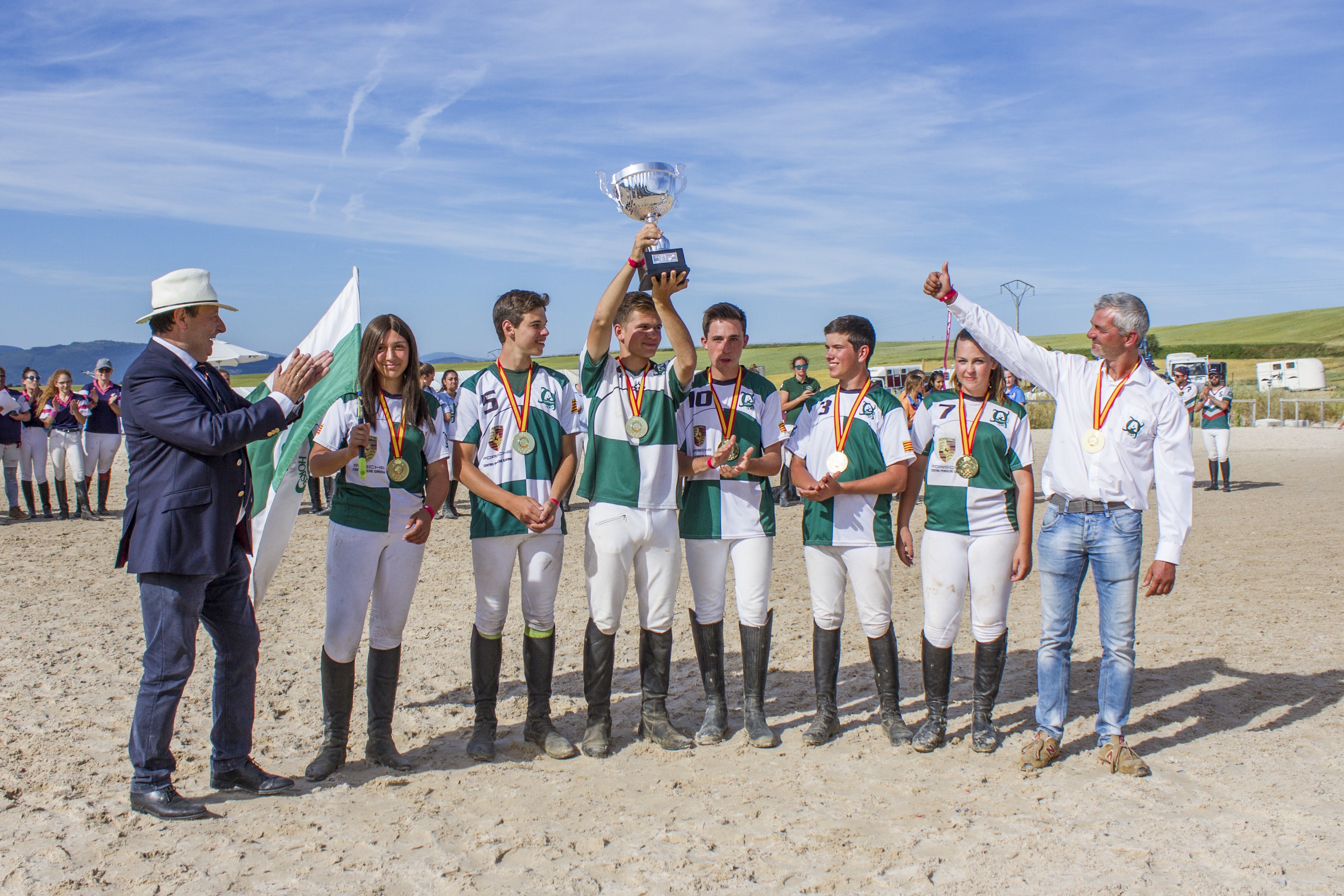 Triplete catalán en el Campeonato de España de Horseball